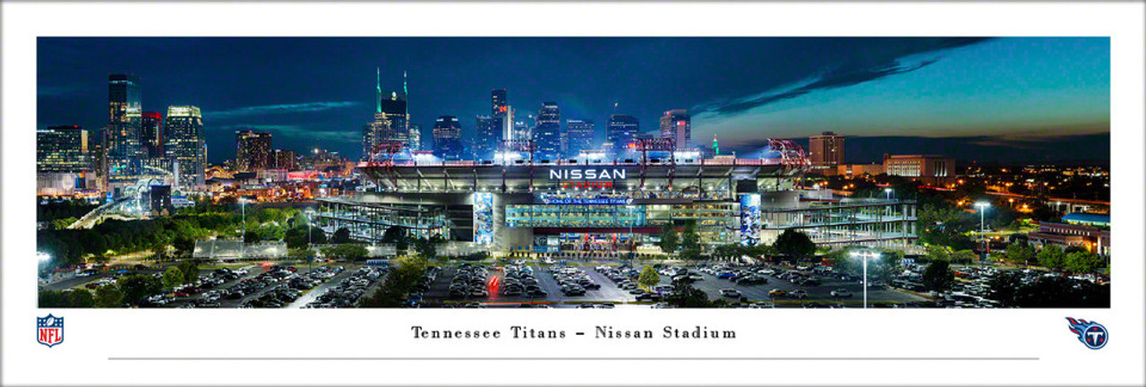 Tennessee Titans at Nissan Stadium Exterior Panoramic Poster