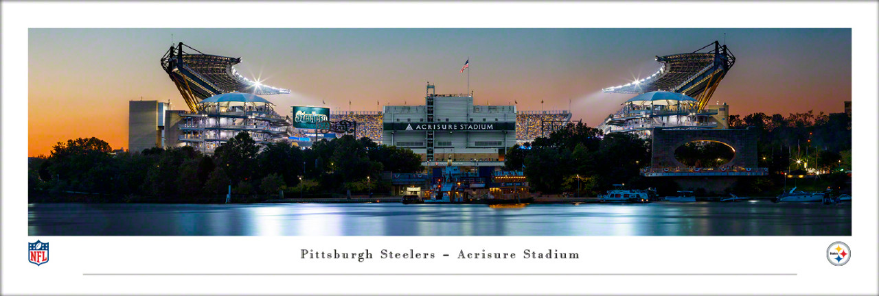 Pittsburgh Steelers Panoramic Fan Cave Decor - Acrisure Stadium Panorama