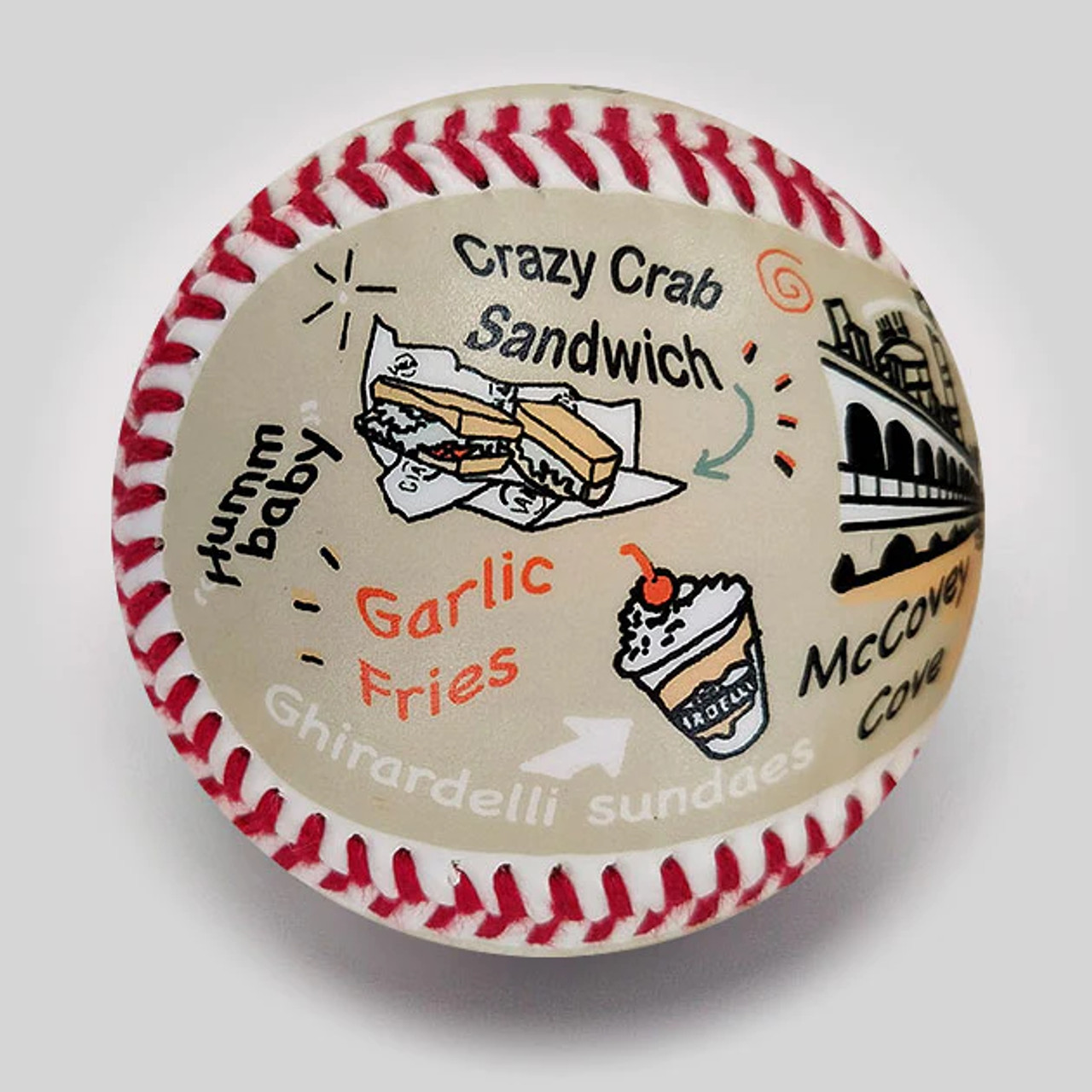 Oracle Park Die-Hard Fan Baseball