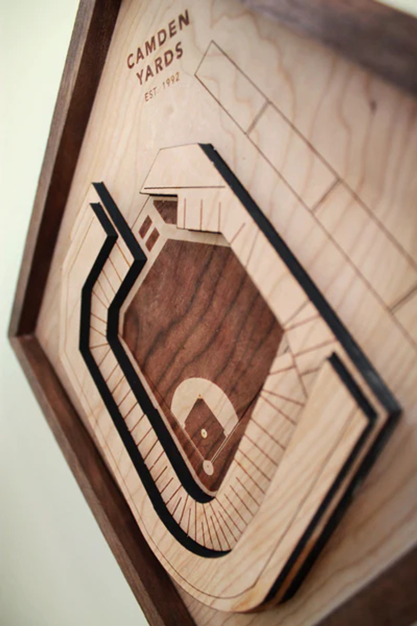 Camden Yards Wooden Diamond