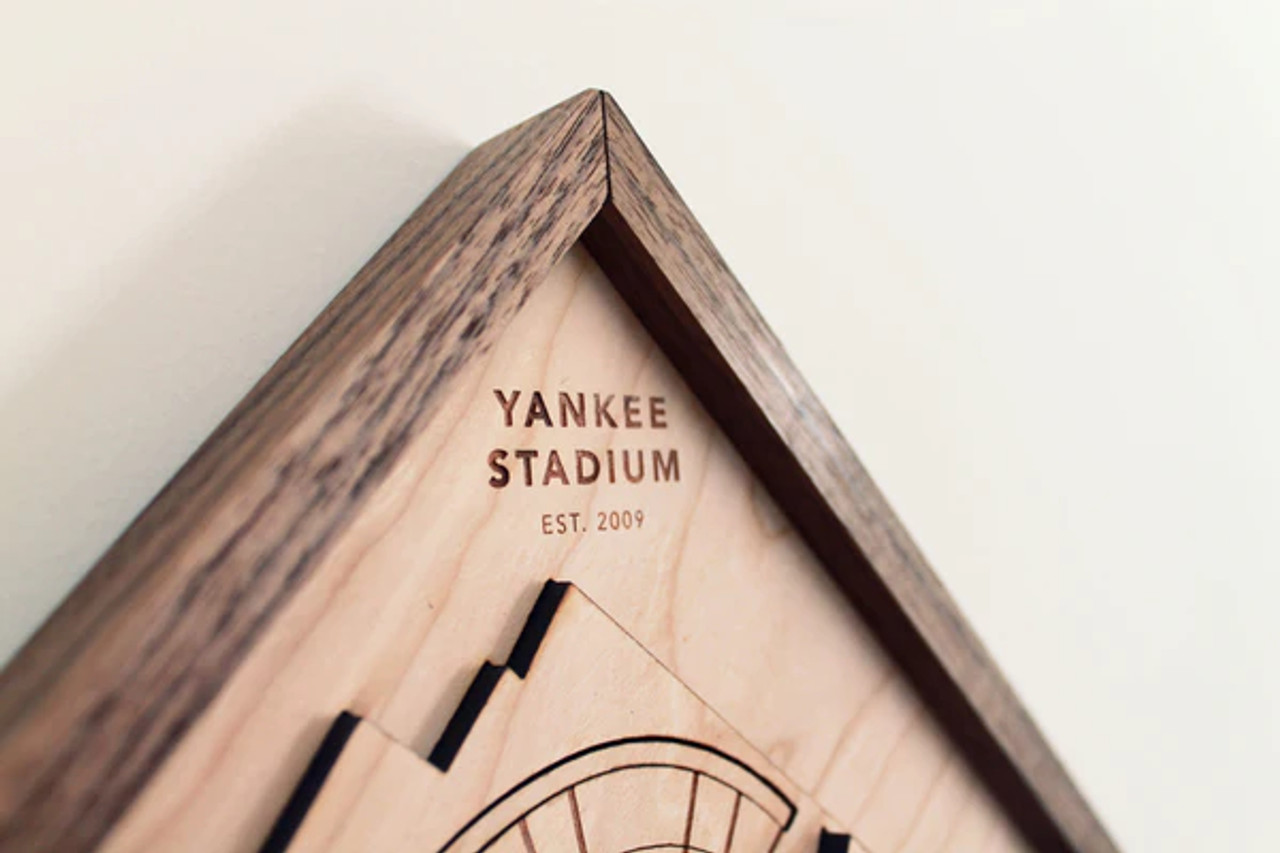 Yankee Stadium Wooden Diamond
