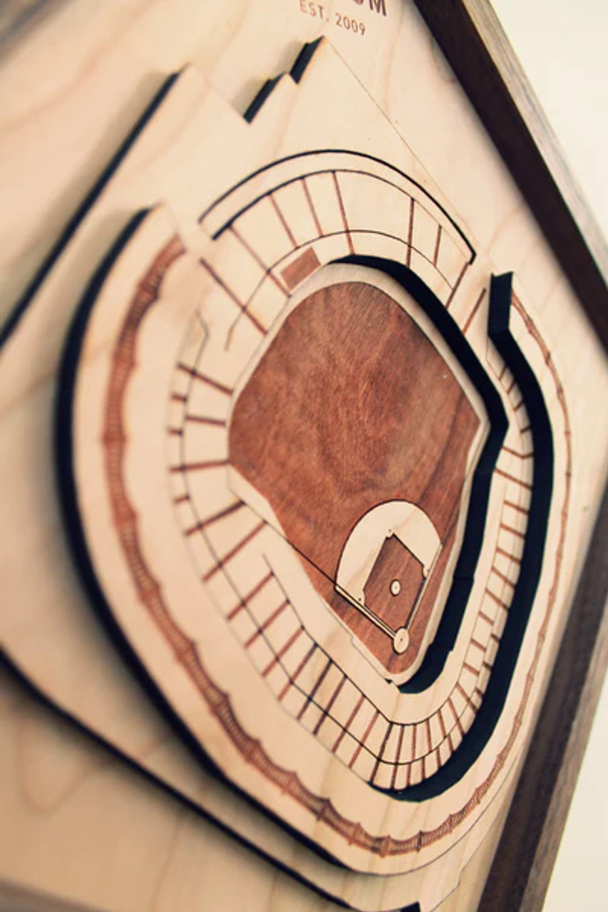 Yankee Stadium Wooden Diamond