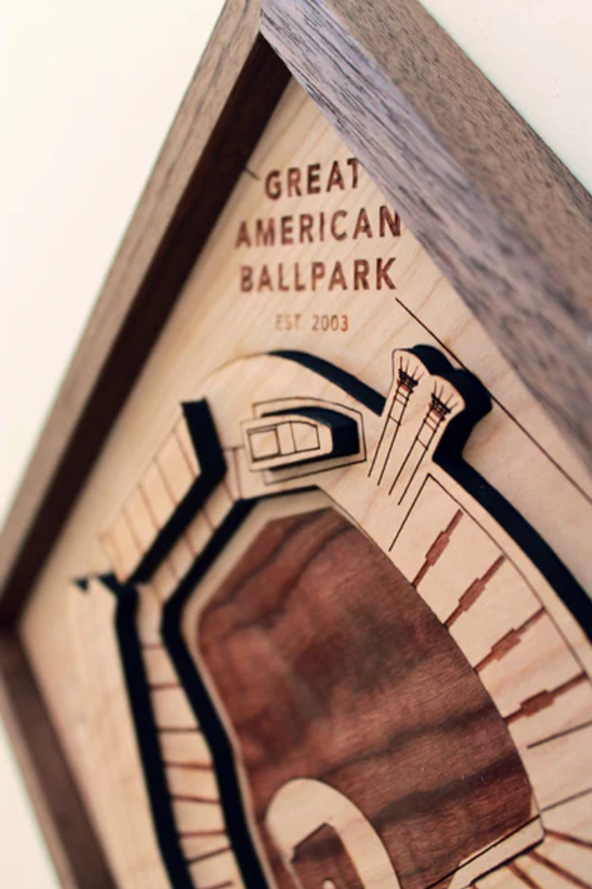 Great American Ballpark Wooden Diamond