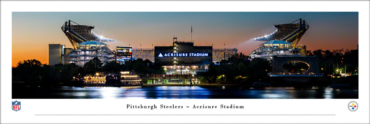 Pittsburgh Steelers Exterior at Acrisure Stadium Panoramic Poster