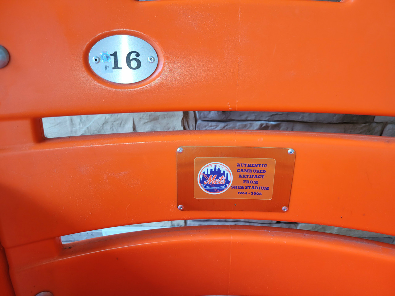 Shea Stadium Seat #16 - New York Mets - the Stadium Shoppe