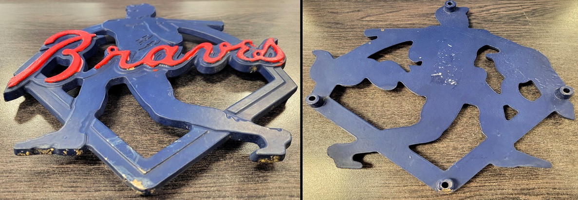 Turner Field - Atlanta Braves Logo Figural End Cap