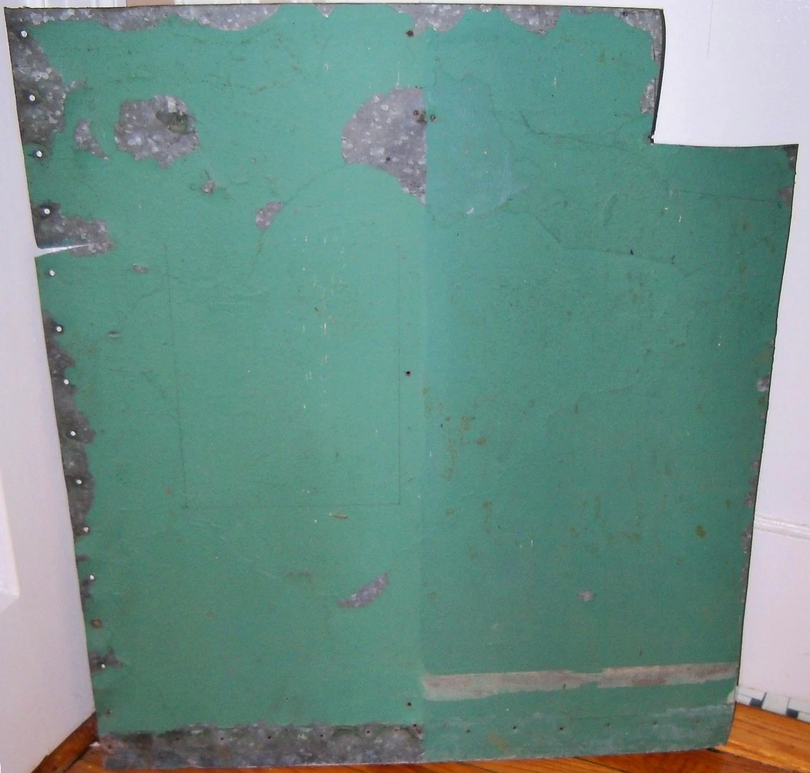 Fenway Park - Boston Red Sox Authentic Game Used Green Monster Tin