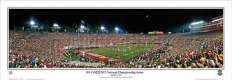 "2014 BCS National Champions" Florida State Panoramic Poster