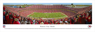 Kansas City Chiefs at Arrowhead Stadium Panorama Poster
