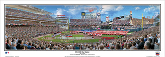 "2014 MLB All-Star Game" Target Field Panoramic Framed Poster