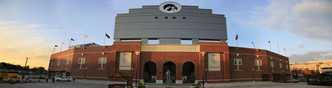 "Exterior" Kinnick Stadium Panoramic Poster