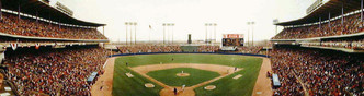 "Opening Day" Milwaukee Brewers at County Stadium Panoramic Phot