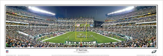 "17 Yard Line" Philadelphia Eagles Panoramic Poster