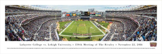 "Lafayette vs. Lehigh" Yankee Stadium Panorama Poster