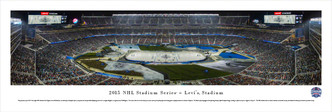 "2015 NHL Winter Classic" Levis Stadium Panorama Poster