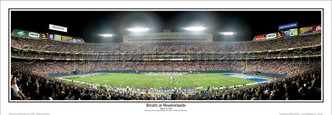 "Rivalry at the Meadowlands" Jets vs. Giants Panoramic Poster