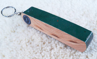 Milwaukee County Stadium Seat Slim Keyring