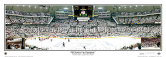 "2009 Stanley Cup Champion" Pittsburgh Penguins Panoramic Poster