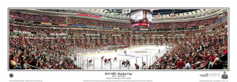 "2010 Stanley Cup" Chicago Blackhawks Panoramic Poster