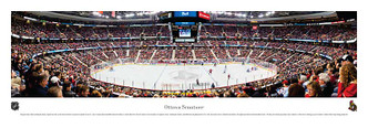 Ottawa Senators at Scotiabank Place Panoramic Poster
