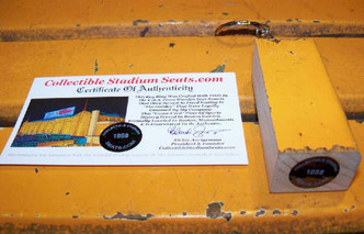 Boston Garden Seat Slim Keyring