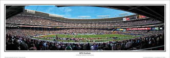 "RFK Stadium" Washington Redskins Panoramic Poster