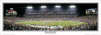 "Monday Night Football" Tennessee Titans Panoramic Poster