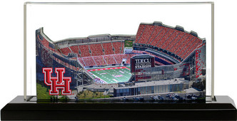 Houston Cougars - TDECU Stadium 3D Replica
