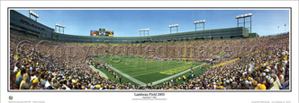"Lambeau Field 2003" Green Bay Packers Panoramic Poster