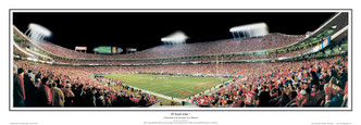 "35 Yard Line" Kansas City Chiefs Panoramic Poster