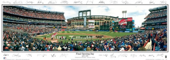 "Final Opening Day" Shea Stadium Panoramic Poster