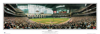 "Astros" Houston Astros at Minute Maid Park Panoramic Poster