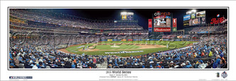 "2015 World Series" Citi Field Panoramic Framed Poster