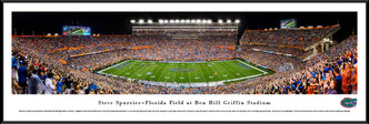 Florida Gators "50 Yard Line" Ben Hill Griffin Stadium Panorama Poster