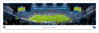 Tennessee Titans at Nissan Stadium Panoramic Poster