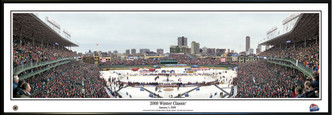 "2009 NHL Winter Classic" Wrigley Field Panoramic Poster
