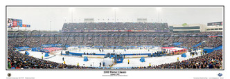 "2008 NHL Winter Classic" Ralph Wilson Stadium Panoramic Poster
