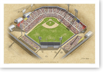 Colt Stadium - Houston Astros Print