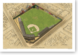 Bennett Park - Detroit Tigers Print