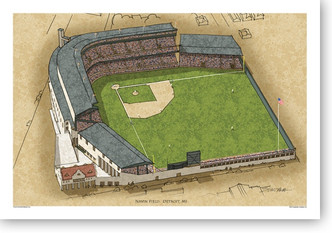 Navin Field - Detroit Tigers Print
