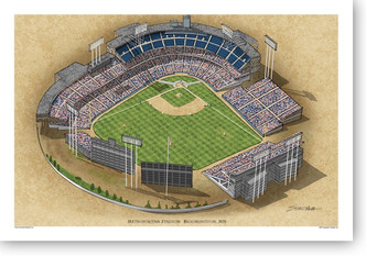 Metropolitan Stadium (late) - Minnesota Twins Print