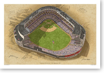 Yankee Stadium (I) - New York Yankees Ballpark Print