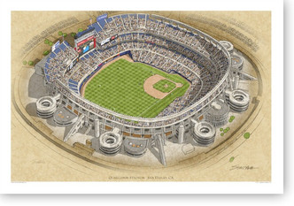 Qualcomm Stadium - San Diego Padres  Print