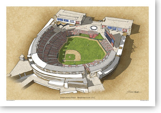 Nationals Park - Washington Nationals Print