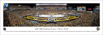 2017 NHL Stadium Series - Heinz Field Panoramic Poster