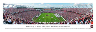 South Carolina Gamecocks at Williams Brice Stadium Panorama Poster