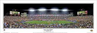 "Super Bowl XXXV" Baltimore Ravens Panoramic Poster