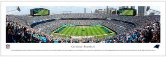 Carolina Panthers at Bank of America Stadium Panoramic Poster