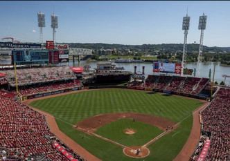 Cincinnati Reds at Great American Ball Park Print