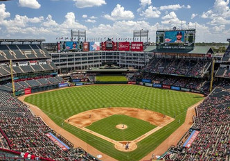 Texas Rangers at Globe Life Park Print